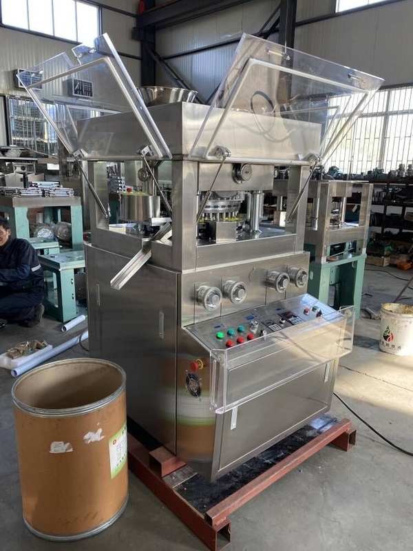 Máy ép viên nén áp suất 80Kn tốc độ cao để sản xuất liên tục chất xúc tác đặc biệt